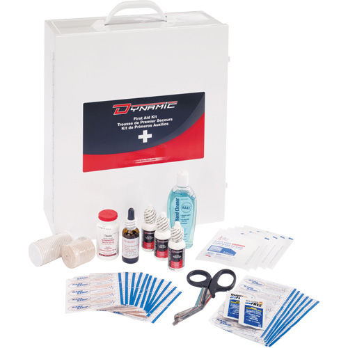 Dynamic General-Purpose Industrial First Aid Kit, Class 1 Medical Device, Metal B The Estey Group