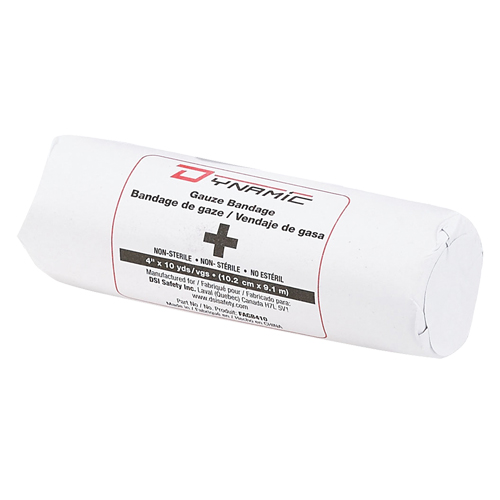 Bandages de gaze Dynamic, Rouleau, 30' lo x 4" la, Dispositif m&eacute;dical Classe 1 The Estey Group