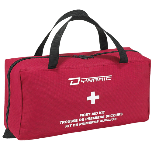 Trousse de premiers soins r&eacute;guli&egrave;re pour la maison Dynamic, Dispositif m&eacute;dical Classe 1, Sac en nylon The Estey Group