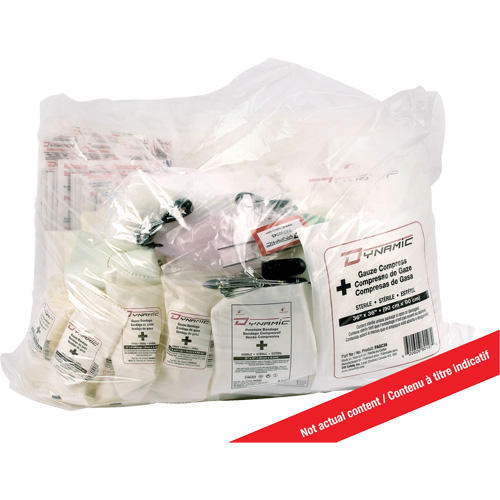 Recharge pour trousse de premiers soins industrielle pour usage g&eacute;n&eacute;ral Dynamic, Classe 2 The Estey Group