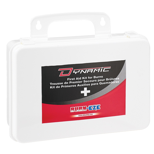 Trousse de premiers soins industrielle pour brûlures Dynamic, Boîte en plastique de 36 unit&eacute;s, Classe 2 The Estey Group