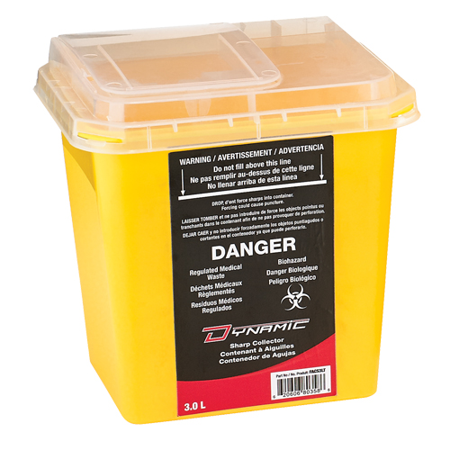 Dynamic Sharps&reg; Container, 3 L Capacity The Estey Group