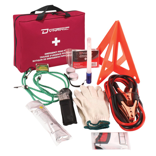 Trousse de premiers soins pour urgence routi&egrave;re Dynamic, Dispositif m&eacute;dical Classe 1, Sac en nylon The Estey Group
