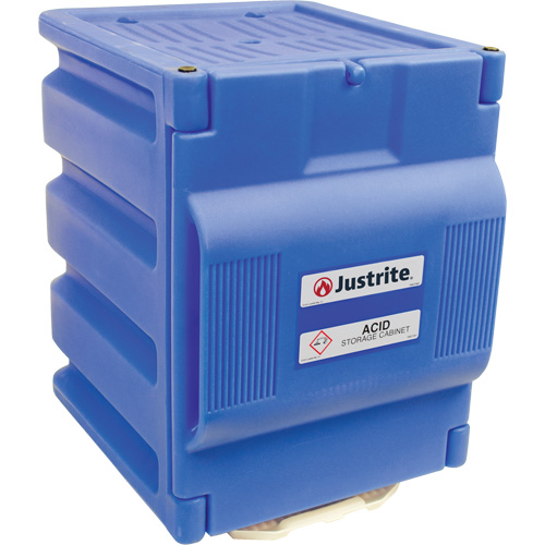 Countertop Polyethylene Acid Cabinet, 2 Gal., 14.25" x 19.75" x 17.125" The Estey Group