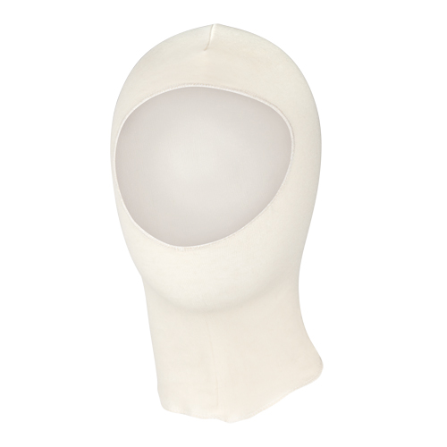 Spray Sock Head Cover, Cotton, White The Estey Group