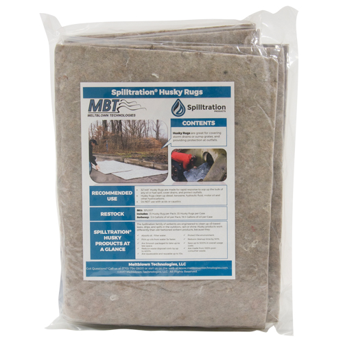 Spilltration Husky Rugs, 32" W x 4' L, Heavyweight The Estey Group