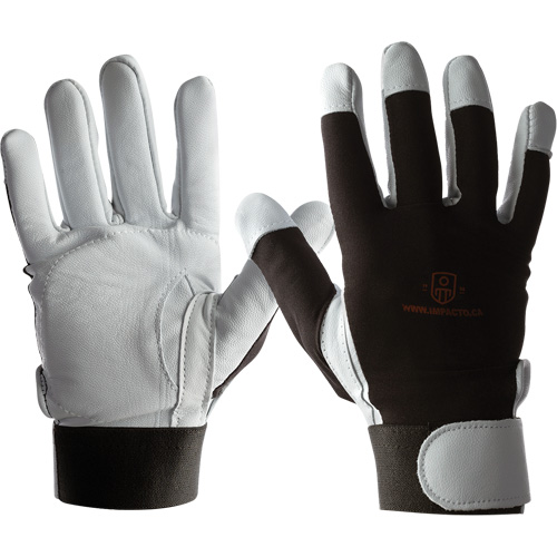 IMPACTO&reg; AIRGEL Glove, Size Large, Pearl Leather Palm The Estey Group