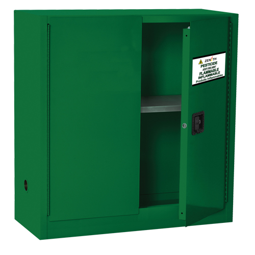Pesticide Storage Cabinet, 30 gal., 44" H x 43" W x 18" D The Estey Group