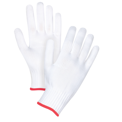 Gants tricot&eacute;s sans couture, Polyester, Calibre 10, Petit The Estey Group