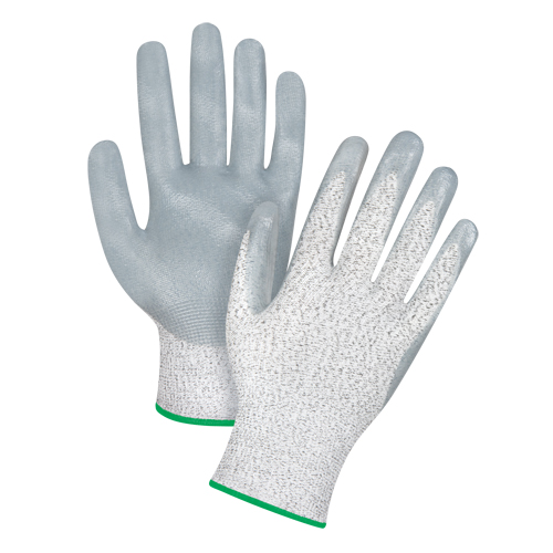 Gants haute performance r&eacute;sistants &agrave; la coupe, Taille Moyen/8, Calibre 13, Rev&ecirc;tement Nitrile, Enveloppe en PEHP, ANSI/ISEA 105 niveau 4/EN 388 niveau 5 The Estey Group
