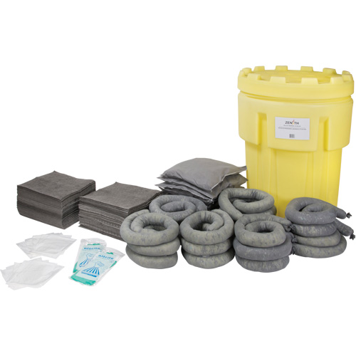 Spill Kit, Universal, Salvage Drum, 95 US gal. Absorbancy The Estey Group