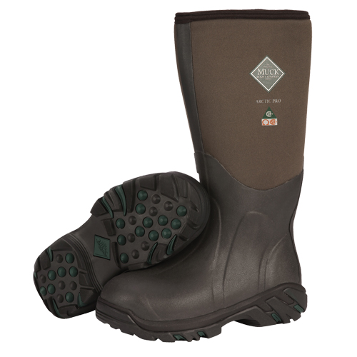 Arctic Pro Extreme Conditions Work Boot, Rubber, Steel Toe, Size 8, Puncture Resistant Sole The Estey Group