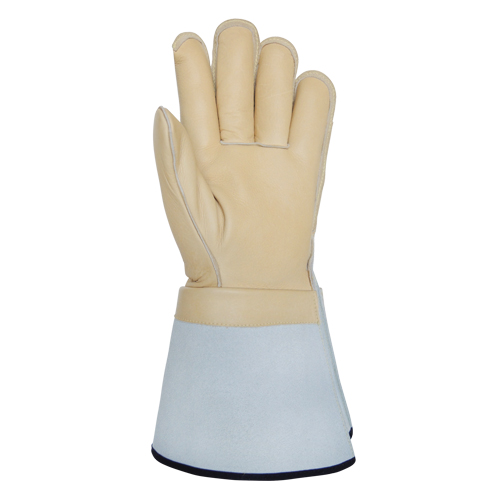 Lineman's Gloves, Small, Grain Cowhide Palm, Thinsulate Inner Lining The Estey Group