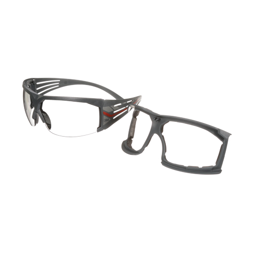 SecureFit 600 Series Safety Glasses with Gasket, Grey/Indoor/Outdoor Lens, Anti-Fog, ANSI Z87+/Meets/Exceeds CSA Z94.3 The Estey Group