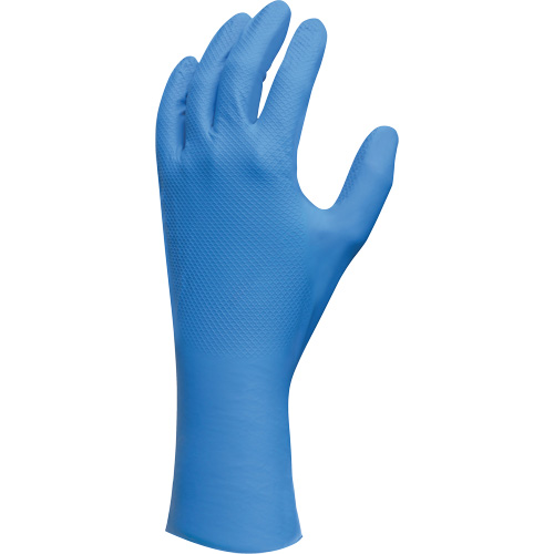 Lightweight Gloves, 7/Small, Nitrile, 9-mil, Powder-Free, Blue The Estey Group