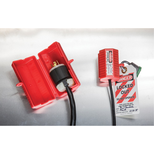 Dispositif de verrouillage Stopout StopPlug, Type Prise The Estey Group