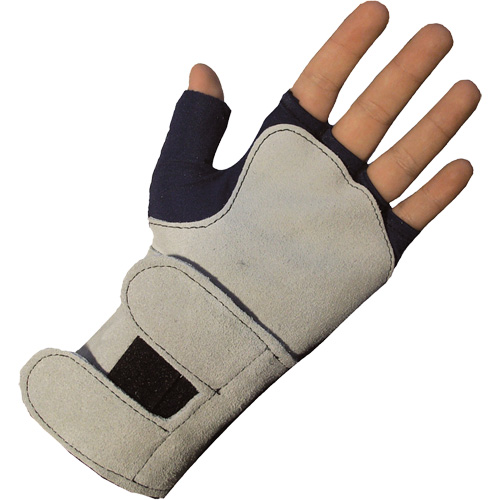 Anti-Impact Glove with Wrist Support, Cotton, Left Hand, X-Small The Estey Group