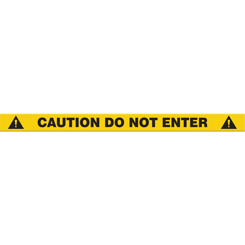 Tough-Mark Heavy-Duty Floor Marking, Rectangle, 48" L x 4" W, Yellow, Polyethylene The Estey Group