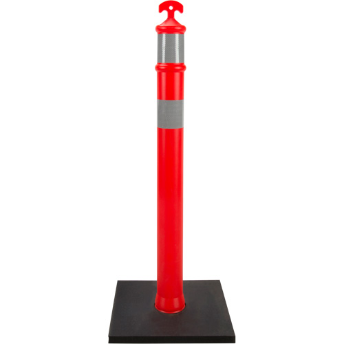 High-Visibility Delineator Post, 42" H, Orange The Estey Group