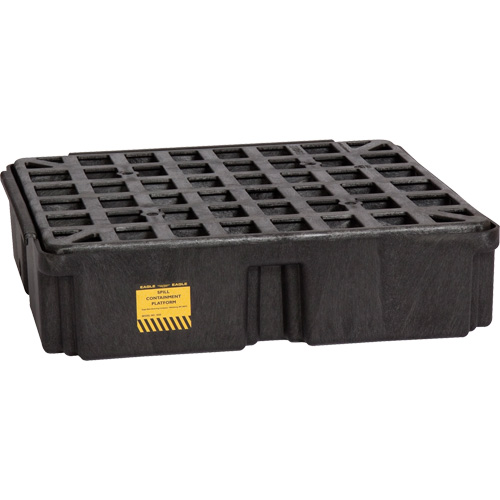 Plateforme de d&eacute;versement modulaire, Capacit&eacute; de d&eacute;versement 15 gal. US, 26" x 26,25" x 6,5" The Estey Group