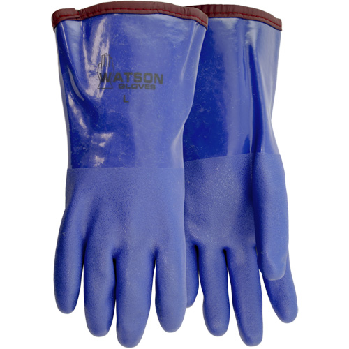 Gants r&eacute;sistant au givre, Taille T-Grand, 12" lo, PVC, Doublure en Molleton/Acrylique, Gant de calibre hiver The Estey Group