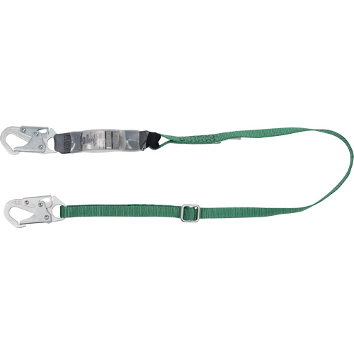 V-Series Lanyard, 6', Snap Hook Center, Snap Hook Leg Ends, Polyester The Estey Group