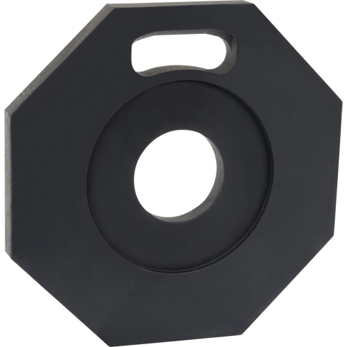 Base en caoutchouc pour poteaux d&eacute;lin&eacute;ateurs de qualit&eacute; sup&eacute;rieure, 12 lb The Estey Group