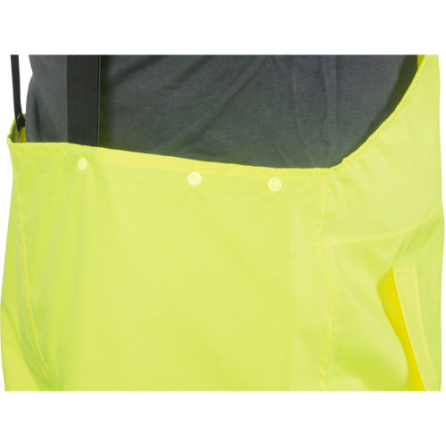 Salopette imperm&eacute;able RZ1000, Polyester, Petit, Jaune lime haute visibilit&eacute; The Estey Group