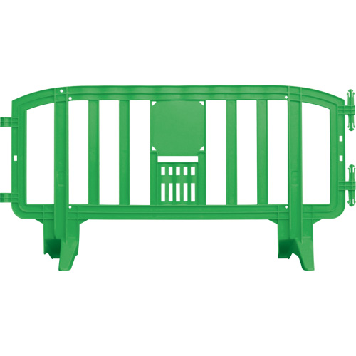 Barricade Movit, Emboîtables, 78" lo x 39" h, Vert The Estey Group