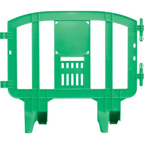 Barricade Minit, Emboîtables, 49" lo x 39" h, Vert The Estey Group