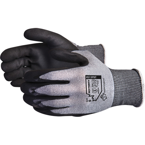 Dexterity&reg; Gloves, 6, Nitrile Coating, 13 Gauge, Nylon Shell The Estey Group