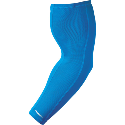 Chill-Its&reg; 6690 Cooling Arm Sleeves, 17", Polyester, Blue The Estey Group