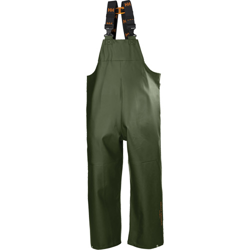 Gale Rain Bib Pants, Medium, Polyester, Green The Estey Group