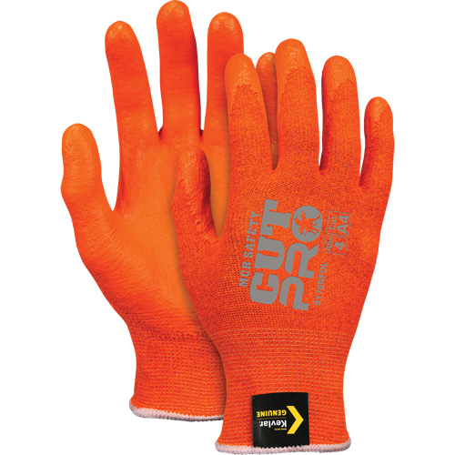 Gants r&eacute;sistants aux coupures, Taille T-petit, Calibre 13, Rev&ecirc;tement Mousse de nitrile, Enveloppe en Kevlar, ASTM ANSI niveau A4 The Estey Group