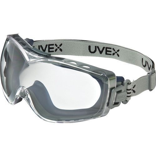 Lunettes de s&eacute;curit&eacute; &agrave; coques Uvex HydroShield Stealth OTG, Lentille Transparent, Antibu&eacute;e/Anti-&eacute;gratignures, Ventilation Indirecte The Estey Group