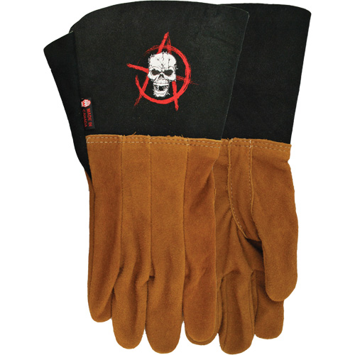 263AW What The Buck Welding Gloves, Split Deerskin, Size 7 The Estey Group