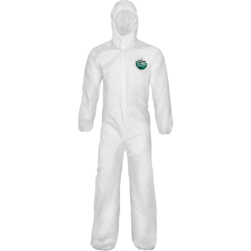 MicroMax&reg; NS Cool Suit Coveralls, Small, White, Microporous/Polypropylene The Estey Group