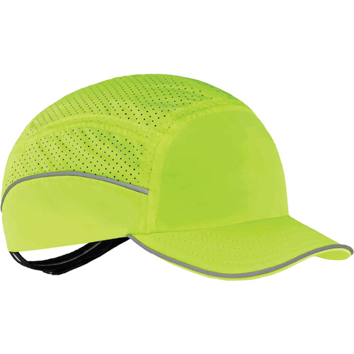 Skullerz&reg; 8955 Lightweight Bump Cap Hat, High Visibility Lime Green The Estey Group