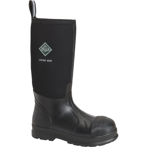 Bottes de s&eacute;curit&eacute; Chore Max, Caoutchouc, Embout Composite, Pointure 10, Semelle R&eacute;sistant aux perforations The Estey Group