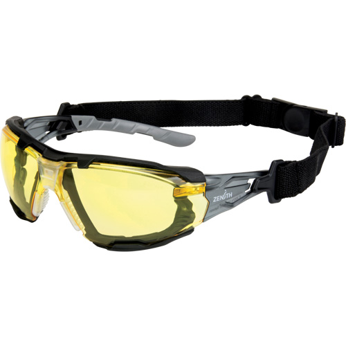 Lunettes de s&eacute;curit&eacute; s&eacute;rie Z2900 avec joint en mousse, Lentille Ambr&eacute;e, Anti-&eacute;gratignures, ANSI Z87+/R&eacute;pond ou surpasse la norme CSA Z94.3 The Estey Group