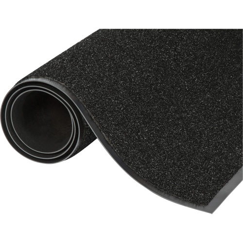 Tapis d'accueil Jasper, Grattoir, 3' x 5' x 5/16", Noir The Estey Group
