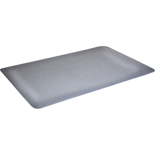 WD Foodmaster Anti-Microbial Mats, Smooth, 3' x 4' x 9/16", Grey, Nitrile/Rubber The Estey Group