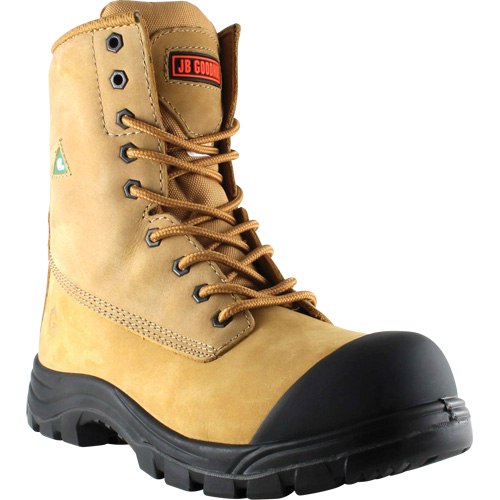 Attack Work Boots, Leather, Steel Toe, Size 7 The Estey Group