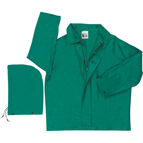 Imperm&eacute;able avec limite dinflammabilit&eacute; Dominator, Polyester/PVC, T-Grand, Vert The Estey Group