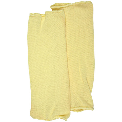 Manchon r&eacute;sistant &agrave; la coupe Cut Pro 1 couche, Kevlar, 10", ASTM ANSI niveau A2, Jaune The Estey Group