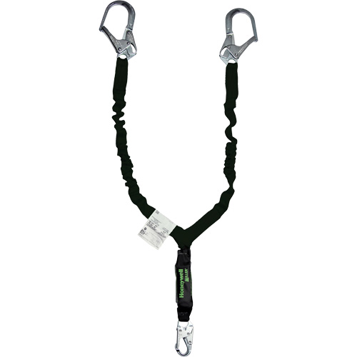 Longe avec amortisseur de choc r&eacute;sistante &agrave; l'arc &eacute;lectrique Miller, 6', Point d'ancrage &agrave; Mousqueton verrouillable, Mousqueton verrouillable aux jambes, Kevlar The Estey Group