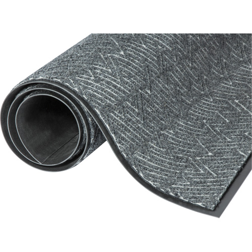Tapis daccueil Performance Triathlon, Essuie-pieds/grattoir, 6' x 10' x 7/16", Gris frais The Estey Group