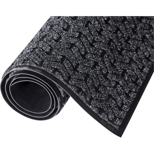 Tapis d'accueil Performance Tire-Track, Essuie-pieds/grattoir, 4' x 8' x 3/8", Charbon The Estey Group