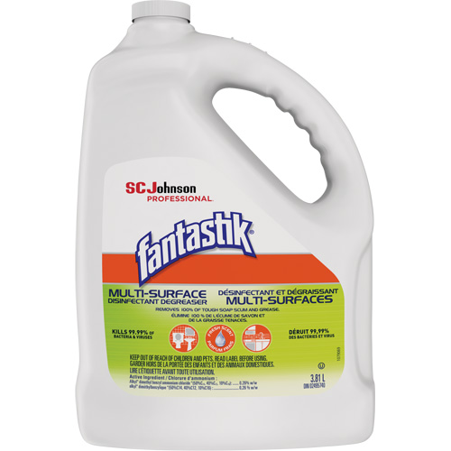 D&eacute;sinfectant et d&eacute;graissant multisurface professionnel Fantastik, 3,78 L, Cruche The Estey Group