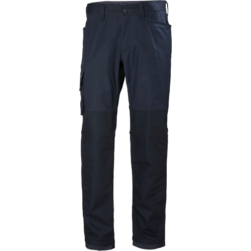 Oxford Service Pants, Poly-Cotton, Navy Blue, Size 30, 32 Inseam The Estey Group